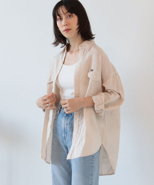 ベージュ シャツ女性用中古ベージュシャツ 中古・古着通販】X-LARGE (エクストララージ) 半袖シャツ ベージュ