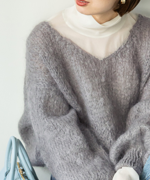 【NOBLE/AMERICAN DREAMS】ニット Noble（ノーブル）の「【AMERICAN DREAMS】KNIT PULLOVER