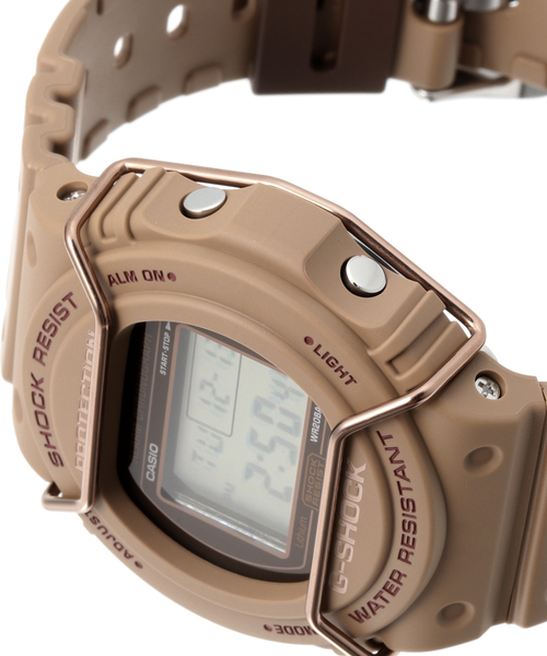 G-SHOCK(ジーショック)の「【Gshock/ジーショック】 DW-5700PT-5JF【 ウォッチ 】(デジタル腕時計・レディース・ベージュ・FREE)」の4枚目の写真