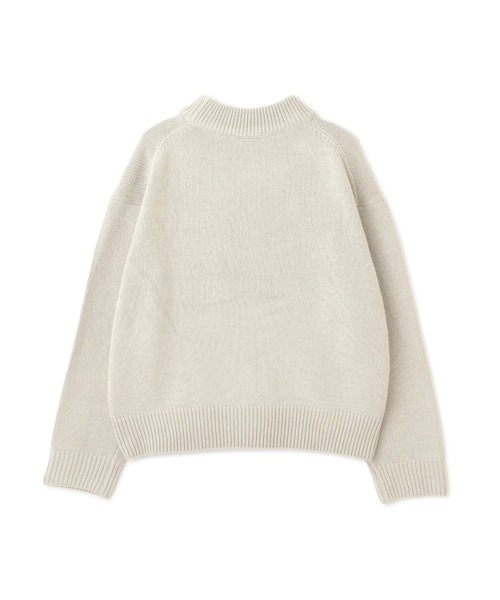 DETAILS(ディテールズ)の「DETAILS/ディテイルズ/度詰メリヤス編みPO(ニット/セーター・レディース・ブラック/ベージュ・F)」の10枚目の写真