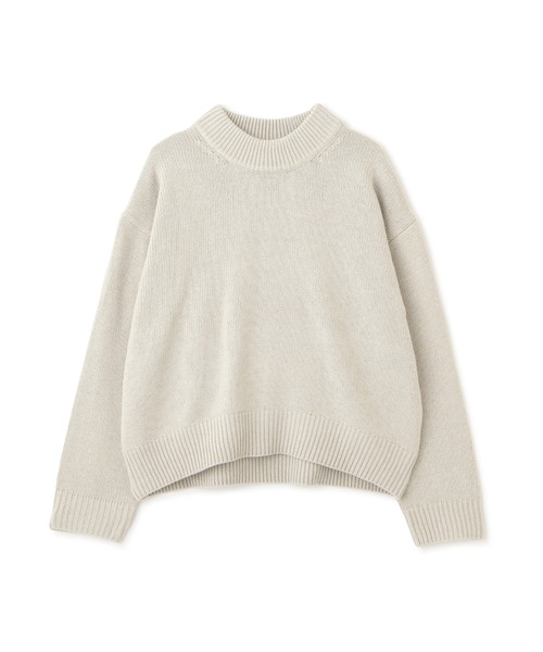 DETAILS(ディテールズ)の「DETAILS/ディテイルズ/度詰メリヤス編みPO(ニット/セーター・レディース・ブラック/ベージュ・F)」の9枚目の写真