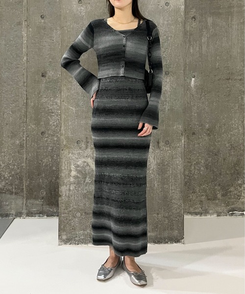 comme des garcons noir キャミワンピ グラデーション Setでも