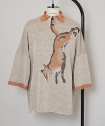 SHINYAKOZUKA/シンヤコヅカ/FOX IN THE AIR ニットポロ 71686330b_b_03_215.jpg