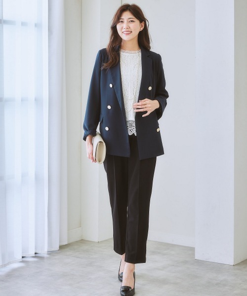 7days Life Styling(セブンデイズライフスタイリング)の「【販売終了】【カットソー裏地付】総レースブラウス(シャツ/ブラウス・レディース・モカ/ブラック/アイボリー・LL/M/S/L)」の9枚目の写真