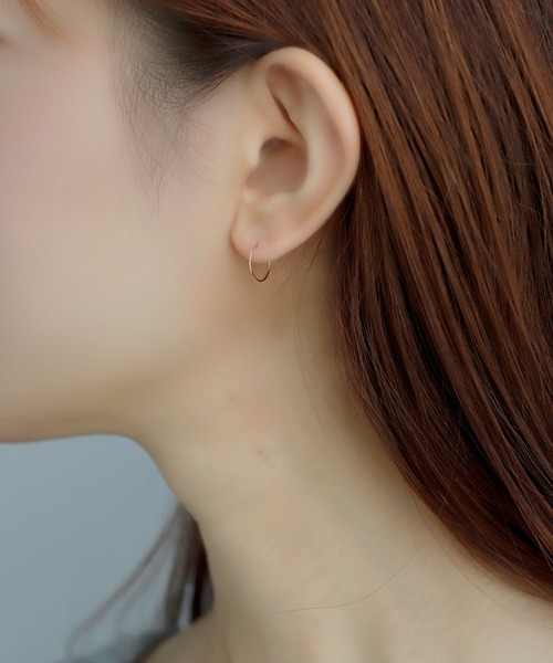 ANEMONE】ミニフープピアス[K10]｜SANPO ONLINE(サンポーオンライン)