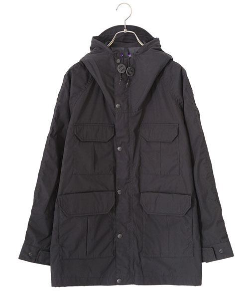 THE NORTH FACE PURPLE LABEL（ザ ノースフェイス パープルレーベル）の「【入荷禁止】THE NORTH FACE PURPLE LABEL / ザ・ノース・フェイス パープルレーベル：65/35 Big Mountain Parka：NP2201N[PIE]（ブルゾン・メンズ・レッド系その他/ブラック×ブラック・M）」の2枚目の写真