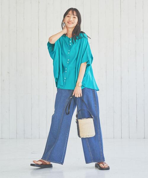 coen（コーエン）の「2WAYラタンバスケット（かごバッグ・レディース・ブラック・FREE）」の19枚目の写真