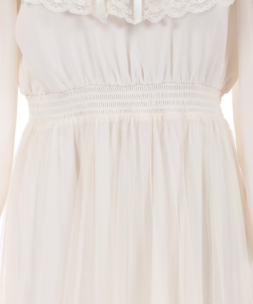 axes femme（アクシーズファム）の「ヴィンテージ風ドレス（ドレス・レディース・キナリ/ピンク/ブラック・FREE）」の12枚目の写真