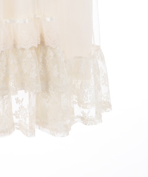 axes femme（アクシーズファム）の「ヴィンテージ風ドレス（ドレス・レディース・キナリ/ピンク/ブラック・FREE）」の7枚目の写真