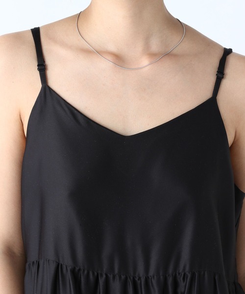 PAGEBOY（ページボーイ）の「ショートカーディガン×キャミワンピースSET（ワンピース・レディース・オフホワイト/ブラック/グレイッシュベージュ・FREE）」の16枚目の写真