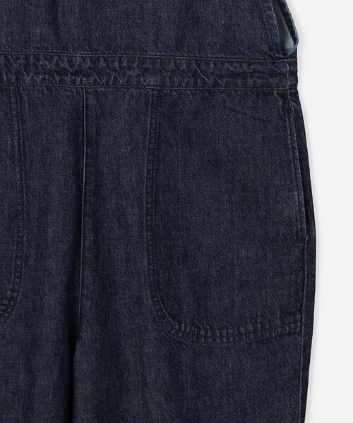 DANTON（ダントン）の「DANTON | デニム サロペットパンツ WOMEN（サロペット/オーバーオール・レディース・インディゴブルー/ブラック・36）」の11枚目の写真