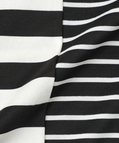 LOVELESS（ラブレス）の「ボーダーフレアプルオーバー（Tシャツ/カットソー・レディース・ネイビー/ブラック・FREE）」の10枚目の写真