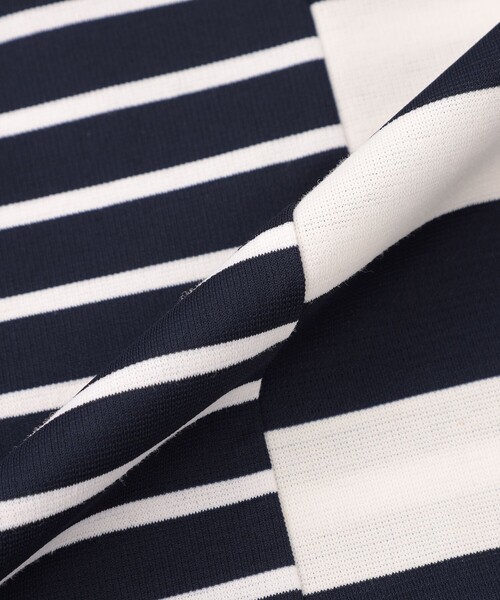 LOVELESS（ラブレス）の「ボーダーフレアプルオーバー（Tシャツ/カットソー・レディース・ネイビー/ブラック・FREE）」の11枚目の写真