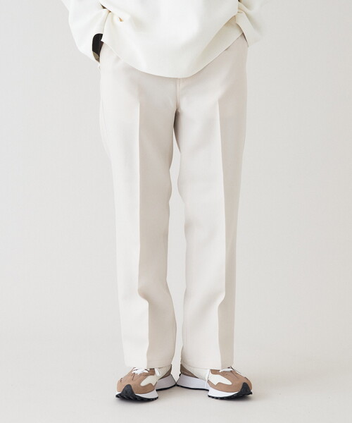 B.C STOCK(ベーセーストック)の「AEROギャバブーツカットパンツ(スラックス・メンズ・ブラウン/ブラック/アイボリー・MEDIUM/LARGE)」の2枚目の写真