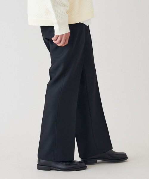 B.C STOCK(ベーセーストック)の「AEROギャバブーツカットパンツ(スラックス・メンズ・ブラウン/ブラック/アイボリー・MEDIUM/LARGE)」の1枚目の写真