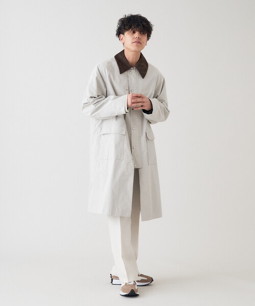 B.C STOCK(ベーセーストック)の「AEROギャバブーツカットパンツ(スラックス・メンズ・ブラウン/ブラック/アイボリー・MEDIUM/LARGE)」の14枚目の写真