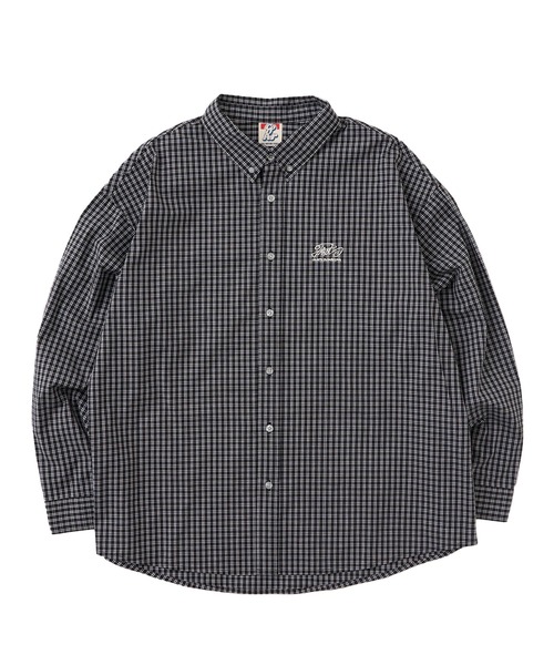 WHO'S WHO gallery（フーズフーギャラリー）の「COOPER FACTチェックビッグシャツ（シャツ/ブラウス・レディース・ブラック/ネイビー/レッド/グリーン・FREE）」の10枚目の写真