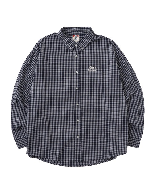 WHO'S WHO gallery（フーズフーギャラリー）の「COOPER FACTチェックビッグシャツ（シャツ/ブラウス・レディース・ブラック/ネイビー/レッド/グリーン・FREE）」の22枚目の写真