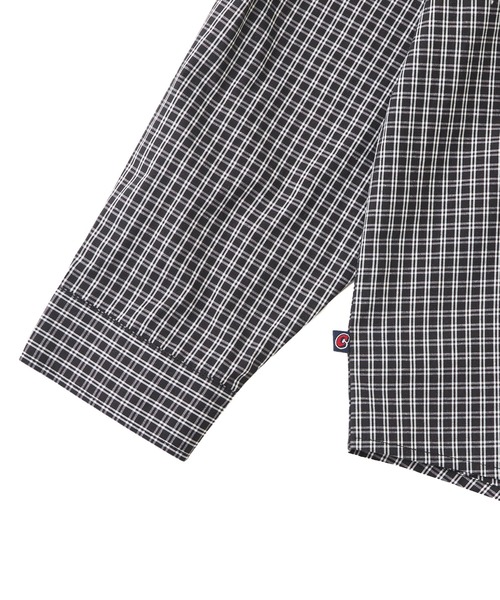 WHO'S WHO gallery（フーズフーギャラリー）の「COOPER FACTチェックビッグシャツ（シャツ/ブラウス・レディース・ブラック/ネイビー/レッド/グリーン・FREE）」の11枚目の写真