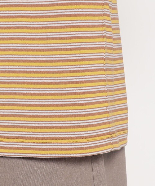 DANTON(ダントン)の「MEN'S STRIPE SHORT SLEEVE POCKET T-SHIRT(Tシャツ/カットソー・メンズ・A/ブラック系その他/C/B/ブルー系その他5・M/XL/L/XXL/S)」の14枚目の写真