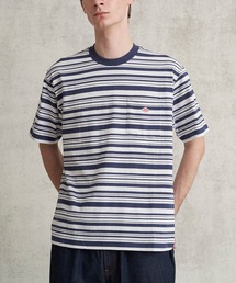 MEN'S STRIPE SHORT SLEEVE POCKET T-SHIRT