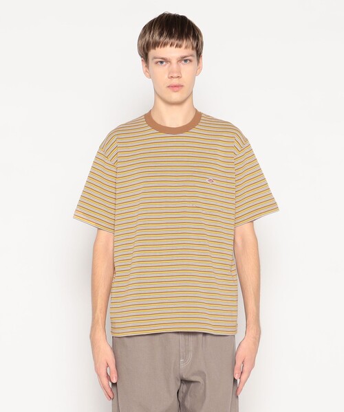 DANTON(ダントン)の「MEN'S STRIPE SHORT SLEEVE POCKET T-SHIRT(Tシャツ/カットソー・メンズ・A/ブラック系その他/C/B/ブルー系その他5・M/XL/L/XXL/S)」の7枚目の写真
