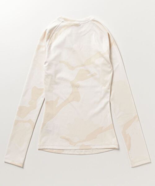 adidas（アディダス）の「長袖 タイト カモ柄トップス / ロンT