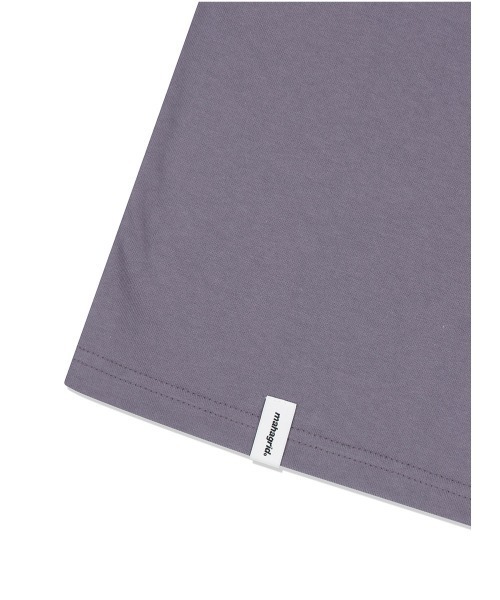 MAHAGRID(マハグリッド)の「『mahagrid/マハグリッド』CURVED LOGO TEE/カーブロゴ 半袖 カットソー(Tシャツ/カットソー・レディース・パープル/ブラック/ホワイト・M/L/XL)」の16枚目の写真