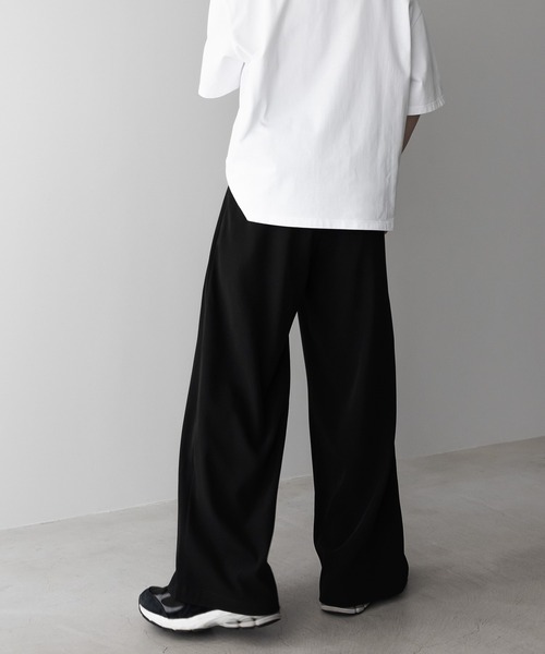 remer（リメール）の「loose UNKNOWN out tuck drape wide PT / ルーズアンノウンアウトタックドレープワイドパンツ（その他パンツ・メンズ・アッシュグレー/ブラック/チャコールグレー/ネイビー・SMALL/MEDIUM/LARGE）」の13枚目の写真