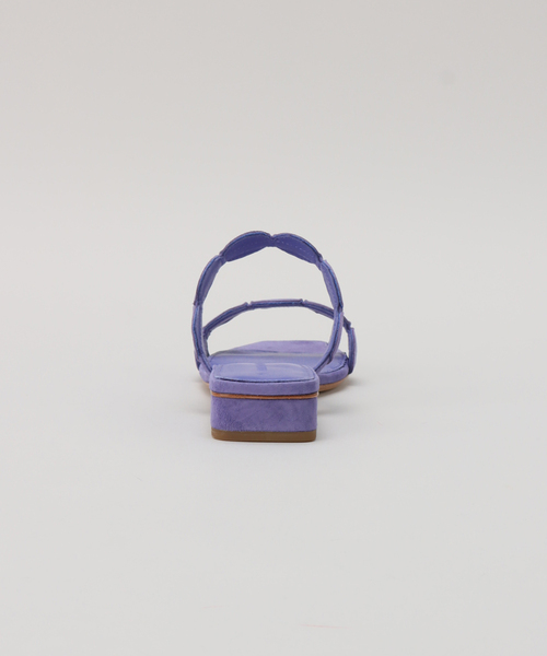 Noble（ノーブル）の「【TSURU by MARIKO OIKAWA】 Relief（サンダル・レディース・ブラック/パープル・36/38/37）」の4枚目の写真