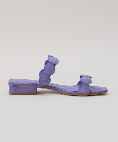 Noble（ノーブル）の「【TSURU by MARIKO OIKAWA】 Relief（サンダル・レディース・ブラック/パープル・36/38/37）」の9枚目の写真