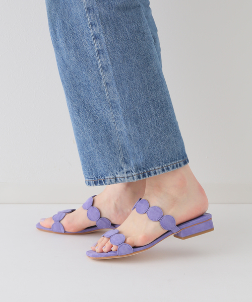 Noble（ノーブル）の「【TSURU by MARIKO OIKAWA】 Relief（サンダル・レディース・ブラック/パープル・36/38/37）」の13枚目の写真