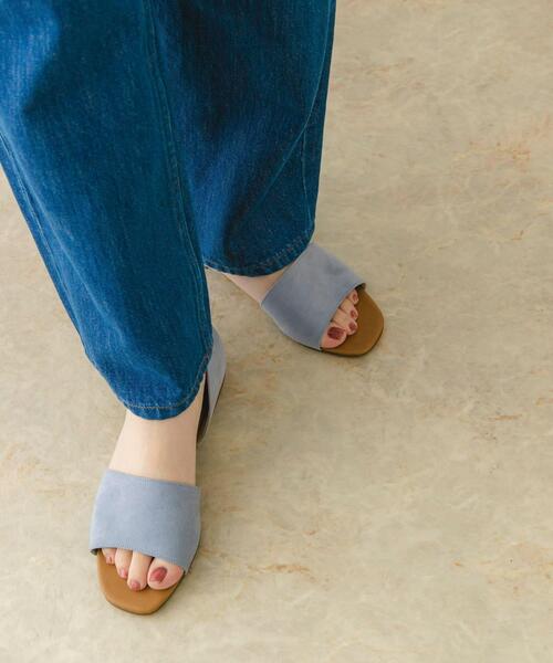RODE SKO(ロデスコ)の「『MADE IN JAPAN』セパレートフラットサンダル(サンダル・レディース・ブラック/ライトブルー/アイボリー・36/37/38)」の7枚目の写真