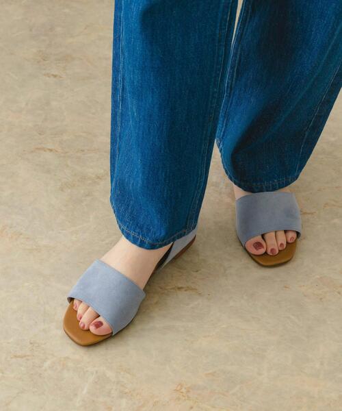 RODE SKO(ロデスコ)の「『MADE IN JAPAN』セパレートフラットサンダル(サンダル・レディース・ブラック/ライトブルー/アイボリー・36/37/38)」の8枚目の写真