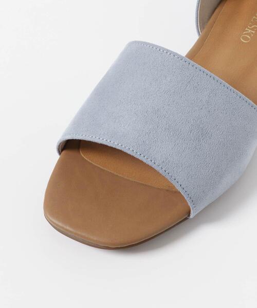 RODE SKO(ロデスコ)の「『MADE IN JAPAN』セパレートフラットサンダル(サンダル・レディース・ブラック/ライトブルー/アイボリー・36/37/38)」の10枚目の写真