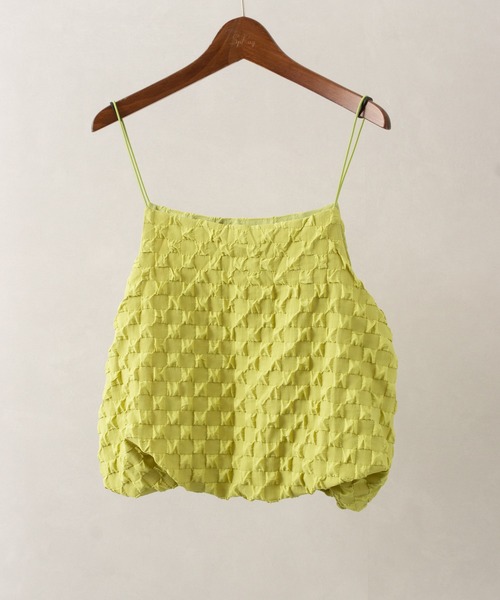 SpRay（スプレイ）の「ふくれバルーンキャミソール（キャミソール・レディース・ホワイト/ライトグリーン/ライトブルー/ブラック・FREE）」の3枚目の写真