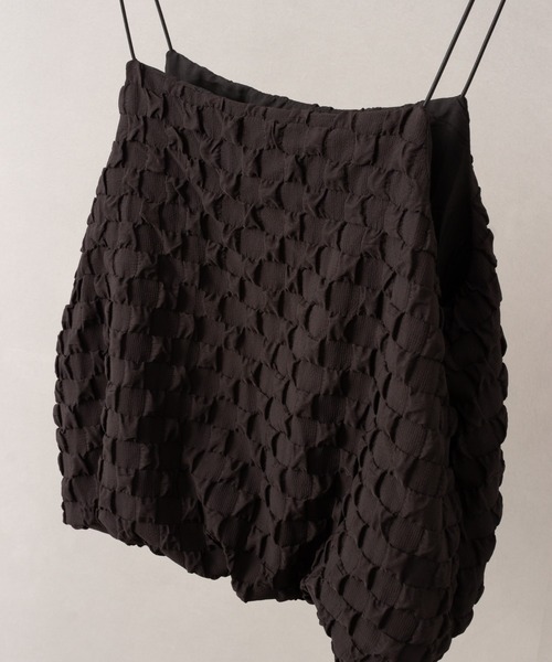 SpRay（スプレイ）の「ふくれバルーンキャミソール（キャミソール・レディース・ホワイト/ライトグリーン/ライトブルー/ブラック・FREE）」の18枚目の写真