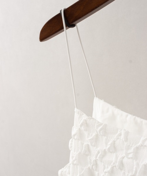 SpRay（スプレイ）の「ふくれバルーンキャミソール（キャミソール・レディース・ホワイト/ライトグリーン/ライトブルー/ブラック・FREE）」の13枚目の写真