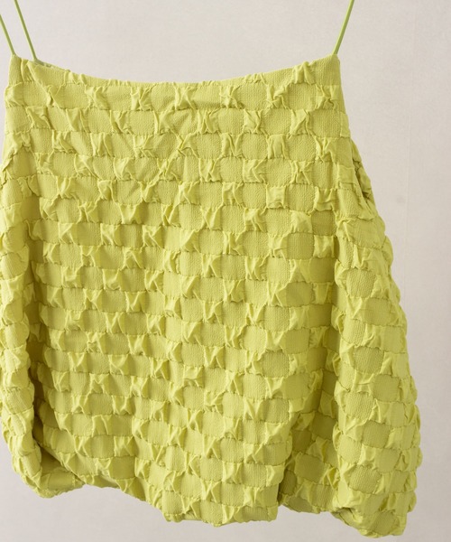 SpRay（スプレイ）の「ふくれバルーンキャミソール（キャミソール・レディース・ホワイト/ライトグリーン/ライトブルー/ブラック・FREE）」の8枚目の写真