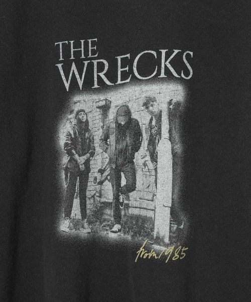 JEANASIS(ジーナシス)の「ビンテージROCK TEE/903949(Tシャツ/カットソー・レディース・ホワイト/チャコールグレー/ブラック・FREE)」の13枚目の写真