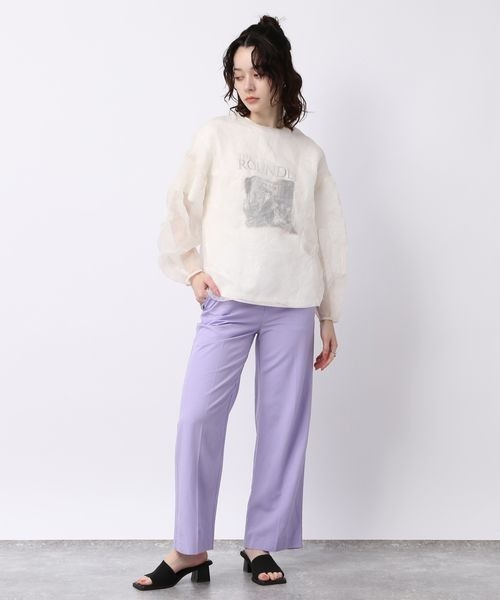 JEANASIS(ジーナシス)の「ビンテージROCK TEE/903949(Tシャツ/カットソー・レディース・ホワイト/チャコールグレー/ブラック・FREE)」の15枚目の写真