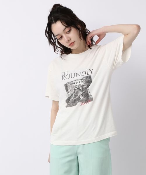 JEANASIS(ジーナシス)の「ビンテージROCK TEE/903949(Tシャツ/カットソー・レディース・ホワイト/チャコールグレー/ブラック・FREE)」の17枚目の写真