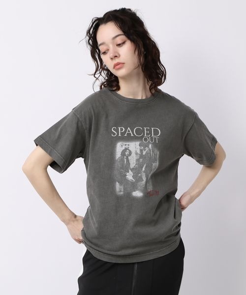 JEANASIS(ジーナシス)の「ビンテージROCK TEE/903949(Tシャツ/カットソー・レディース・ホワイト/チャコールグレー/ブラック・FREE)」の19枚目の写真