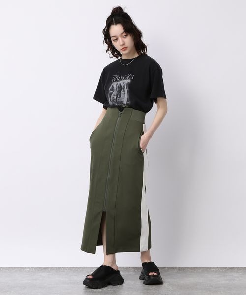 JEANASIS(ジーナシス)の「ビンテージROCK TEE/903949(Tシャツ/カットソー・レディース・ホワイト/チャコールグレー/ブラック・FREE)」の21枚目の写真