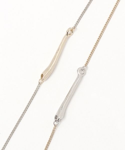 mysty woman（ミスティウーマン）の「キリカエロングネックレス 199607（ネックレス・レディース・シルバー/ゴールド・FREE）」の8枚目の写真