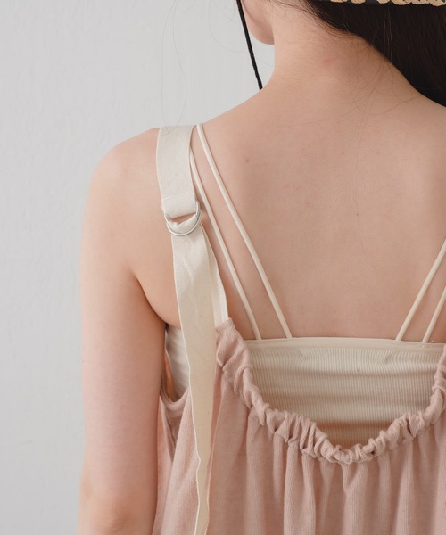 Kastane（カスタネ）の「【サイズ展開あり/WEB限定】ベルトショルダーカットワンピース（ワンピース・レディース・ブラック/ベージュ系その他・0/1）」の17枚目の写真
