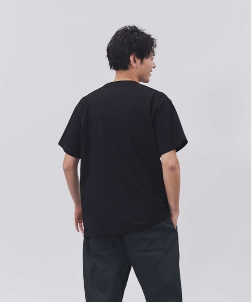 Lee（リー）の「【Lee】デニムポケットＴ（Tシャツ/カットソー・メンズ・ブラック・M/L/XL）」の8枚目の写真