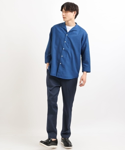 a.v.v(アーヴェヴェ)の「【軽撥水/接触冷感】スマートスラックス(アンクル丈)(スラックス・メンズ・グレー/ネイビー/ブラック/ブルー・44/46/50/48/52)」の17枚目の写真