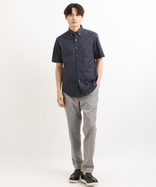 a.v.v(アーヴェヴェ)の「【軽撥水/接触冷感】スマートスラックス(アンクル丈)(スラックス・メンズ・グレー/ネイビー/ブラック/ブルー・44/46/50/48/52)」の22枚目の写真