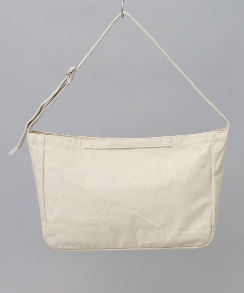 THRASHER（スラッシャー）の「キャンバス ショルダーバッグ ハンドル付き （GONZ・マグロゴ）（ショルダーバッグ・メンズ・オフホワイト/ブラック/ホワイト系その他/ブラック系その他・FREE）」の8枚目の写真